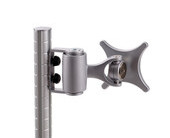 Bildschirmhalterung kurz - 2 Bildschirme an einer Säule möglich Bildschirmhalterung kurz - 2 Bildschirme an einer Säule möglich